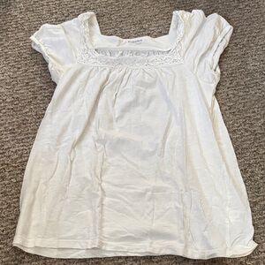 Sonoma white Cotton Top